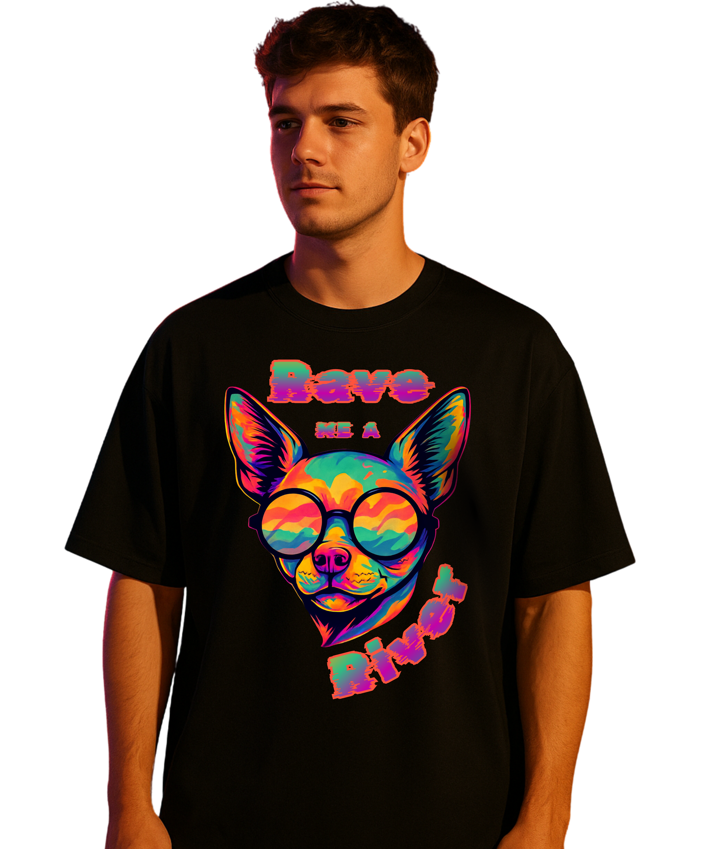 Rave me a River Party Festivl Oversized Shirt