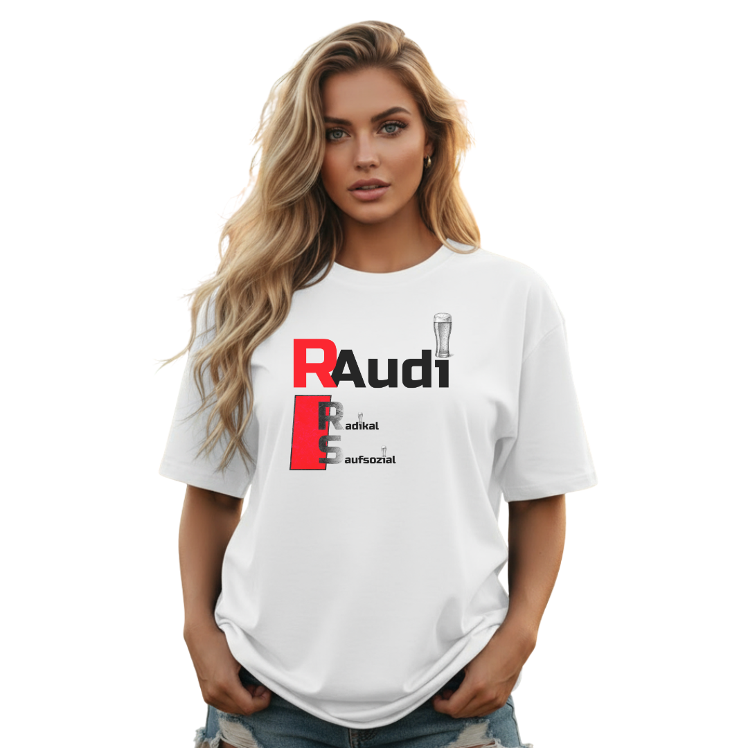 Raudi Party Festival Streetwear Oversized Shirt