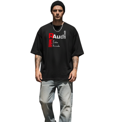 Raudi Party Festival Streetwear Oversized Shirt